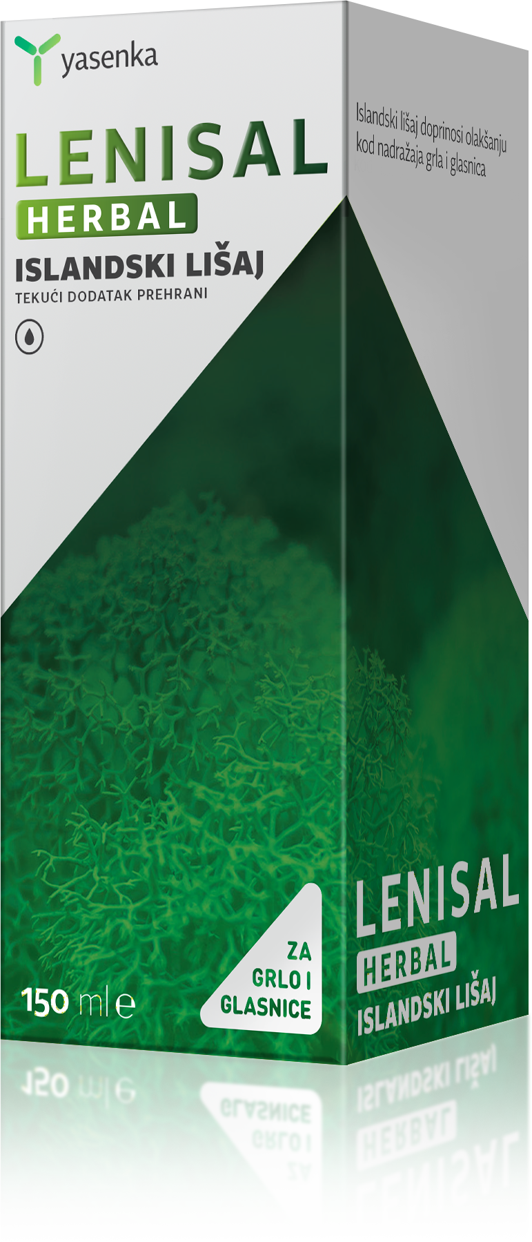 Yasenka Lenisal Herbal Islandski lišaj 150 ml