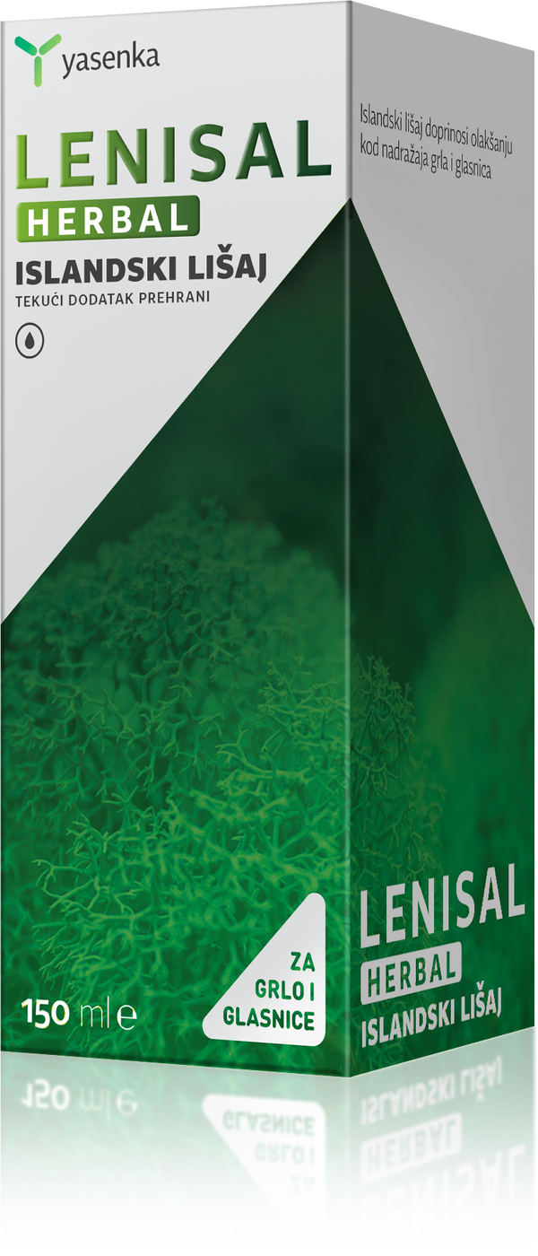 Yasenka Lenisal Herbal Islandski lišaj 150 ml