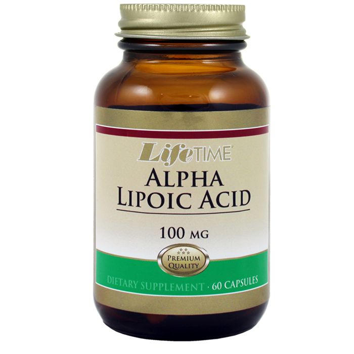 LIFETIME Alpha Lipoična kiselina 100 mg 60 kapsula