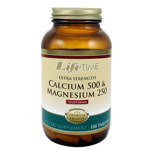 LIFETIME Kalcij 500 mg & Magnezij 250 mg 100 tableta