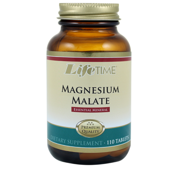 LIFETIME Magnezijev Malat 200 mg 110 tableta