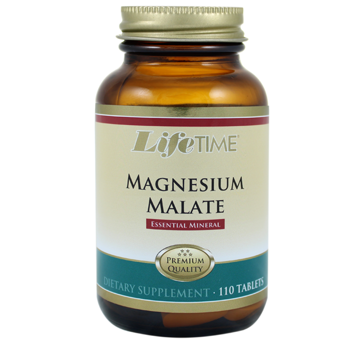 LIFETIME Magnezijev Malat 200 mg 110 tableta