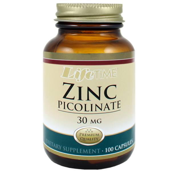 LIFETIME Cink Pikolinat 30 mg 100 kapsula
