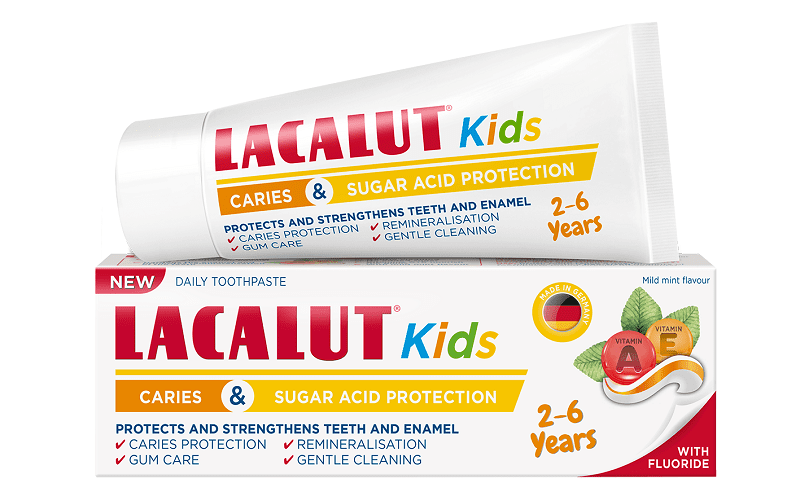 Lacalut dječja zubna pasta Kids 2-6 godina 55 ml