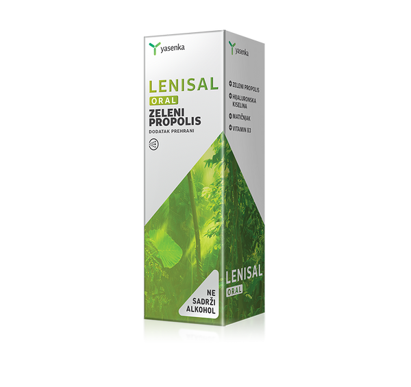 Yasenka Lenisal oral zeleni propolis sprej za usta 30 ml