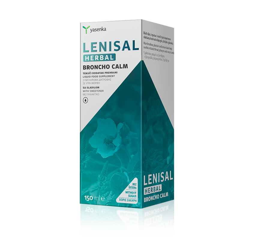Yasenka Lenisal Broncho calm 150 ml