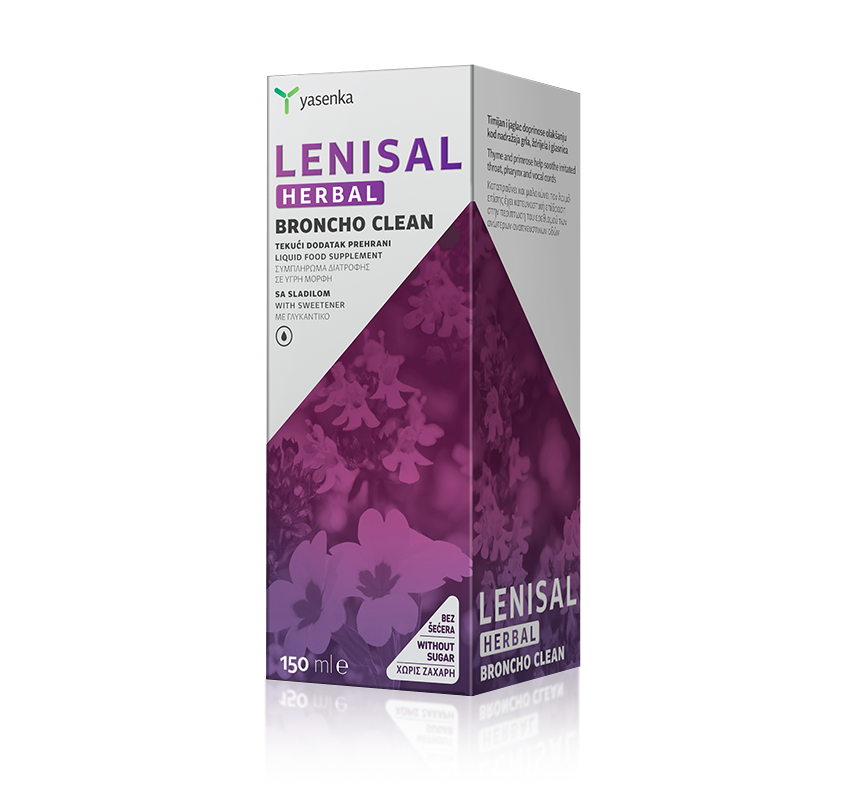 YASENKA Lenisal Broncho clean 150 ml