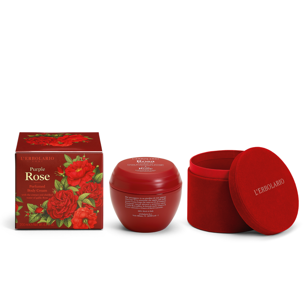 L'Erbolario Purple Rose krema za tijelo 200 ml