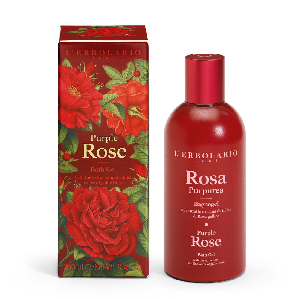 L'Erbolario Purple Rose gel za tuširanje 250 ml
