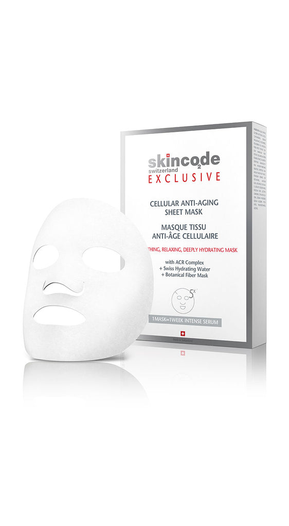 Skincode Exclusive Celularna anti age sheet maska 20 ml x 5 komada