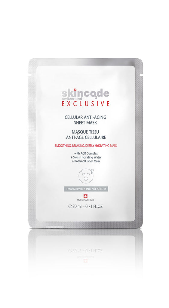 Skincode Exclusive Celularna anti age sheet maska 20 ml x 5 komada