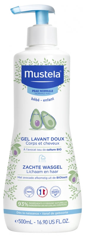 Mustela nježni dermatološki gel za pranje 500 ml