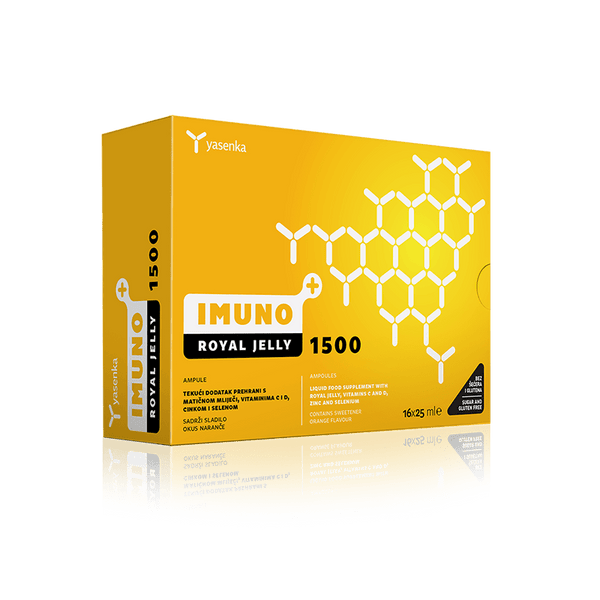 Yasenka IMUNO Royal Jelly 1500 16X25 ml