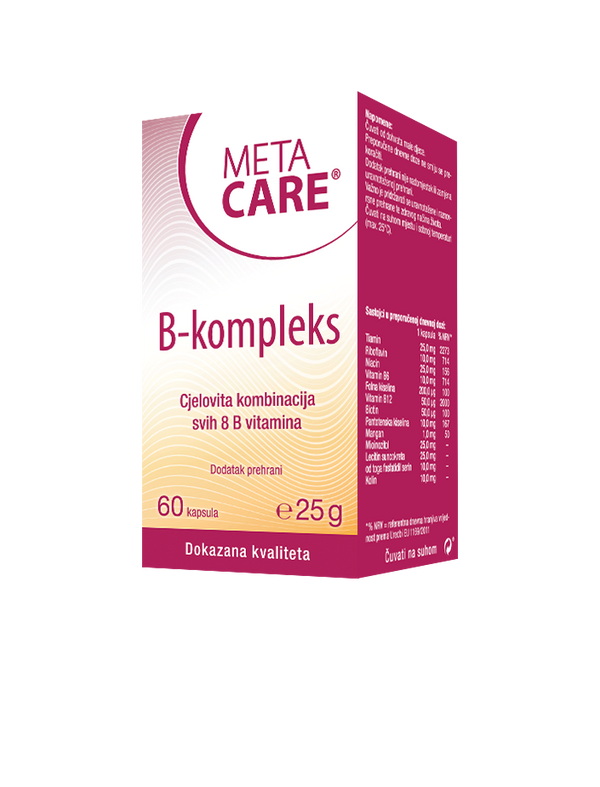 META-CARE  B-kompleks 60 kapsula