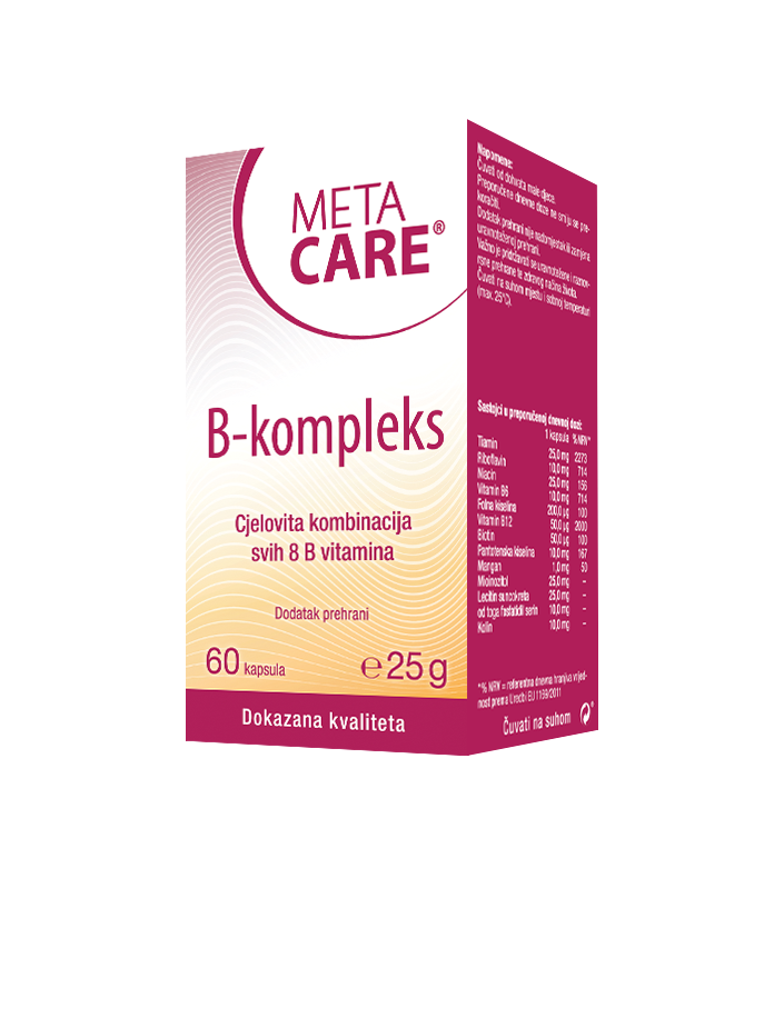 META-CARE  B-kompleks 60 kapsula