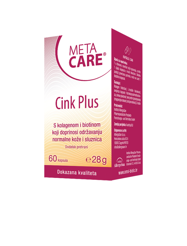 META-CARE Cink Plus 60 kapsula