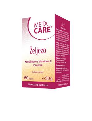 META-CARE Željezo 60 kapsula
