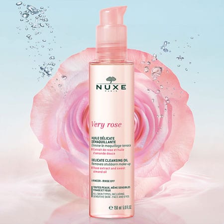 Nuxe Very Rose nježno ulje za uklanjanje šminke 150 ml