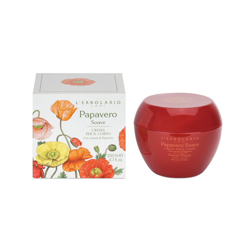 L'Erbolario Papavero Soave krema za tijelo 200 ml