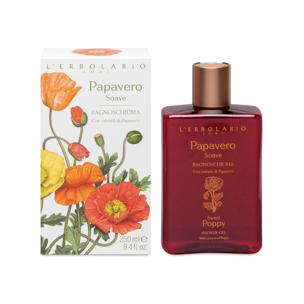 L'Erbolario Papavero Soave kupelj za tijelo 250 ml