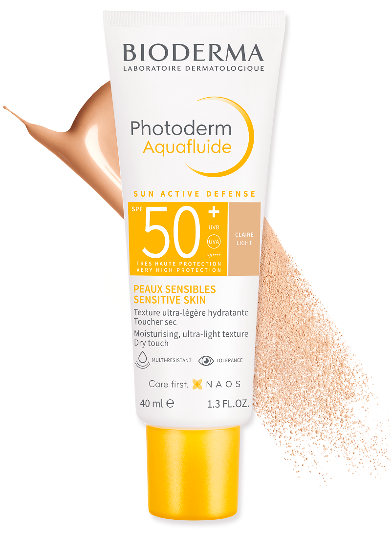 BIODERMA Photoderm Aquafluide SPF50+ svijetla nijansa 40 ml