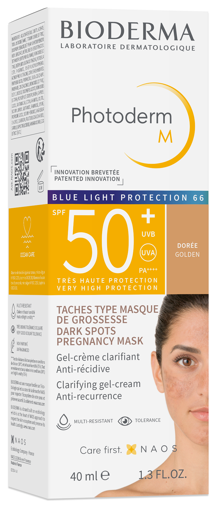 Bioderma Photoderm M SPF50+ zlatna nijansa 40 ml