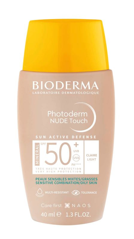 BIODERMA Photoderm Nude Touch svijetla nijansa SPF50+ 40 ml