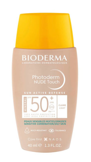 BIODERMA Photoderm Nude Touch svijetla nijansa SPF50+ 40 ml