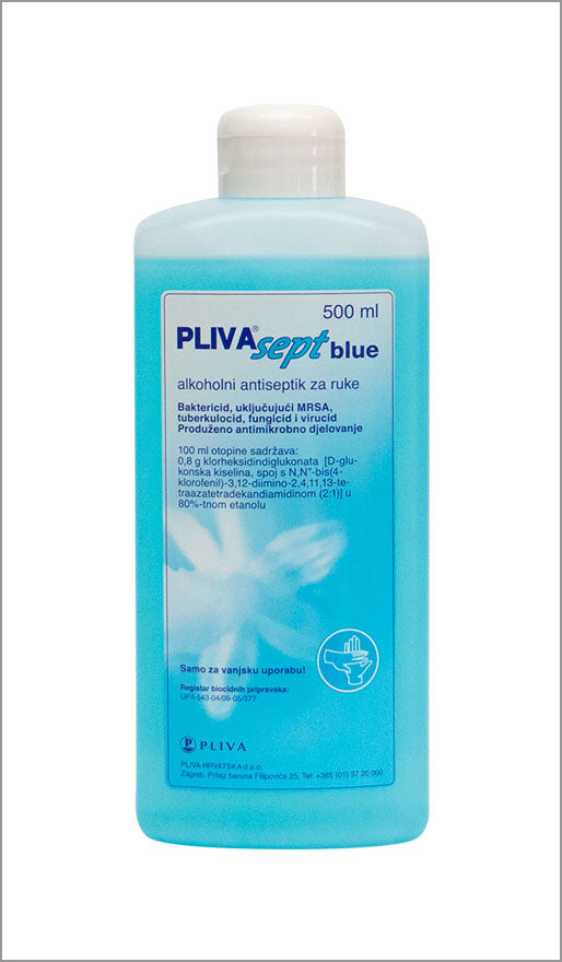 Plivasept blue EU, 500ml