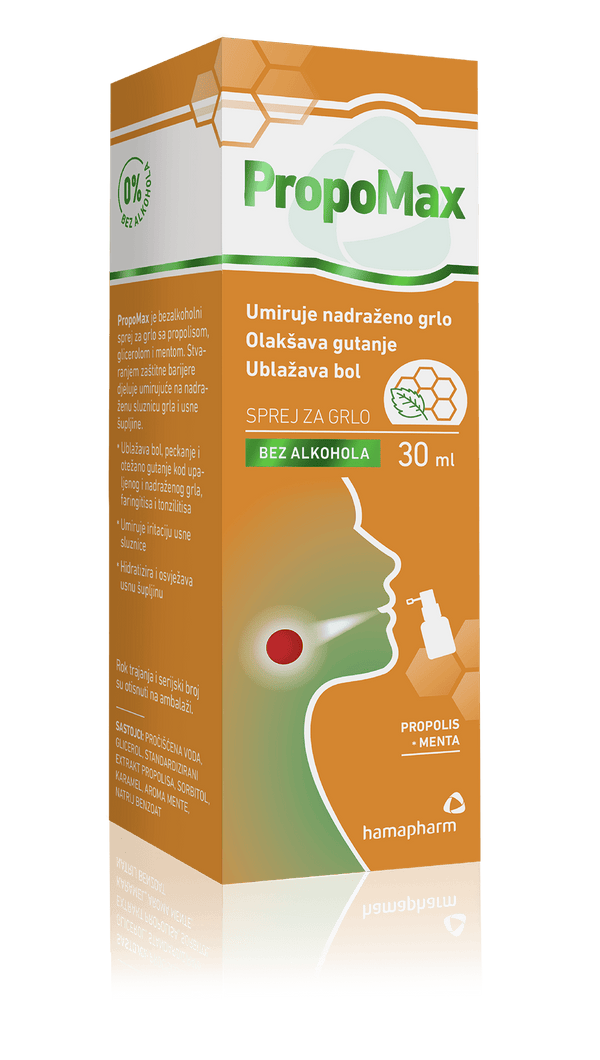 Hamapharm PropoMax sprej za grlo 30 ml