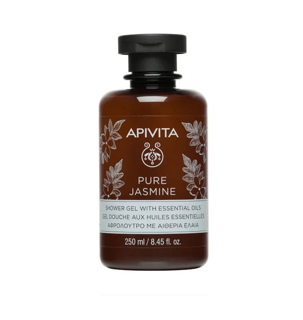 Apivita Pure Jasmine gel za tuširanje s esencijalnim uljima 250 ml