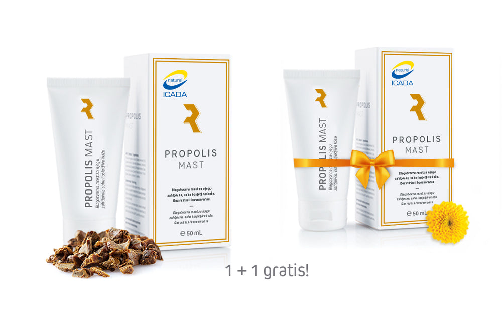 Pčelarstvo Radošević Propolis mast 50 ml 1+1 GRATIS