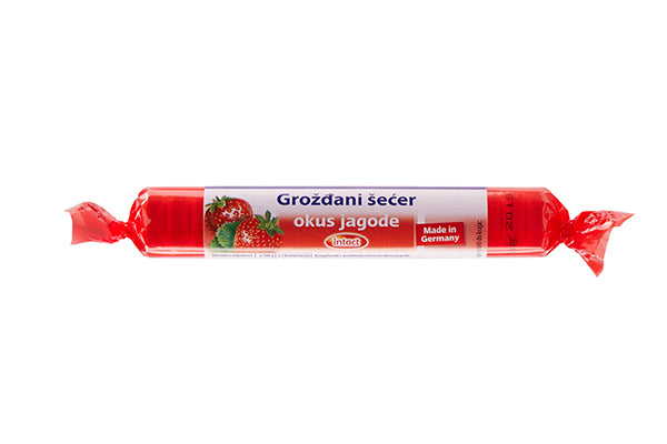 Intact Grožđani šećer Jagoda, 40 g