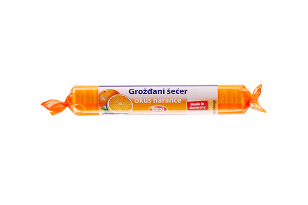 Intact Grožđani šećer Naranča, 40 g