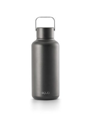 EQUA Timeless Dark Grey boca za vodu 600 ml