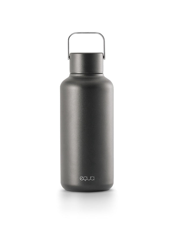 EQUA Timeless Dark Grey boca za vodu 600 ml