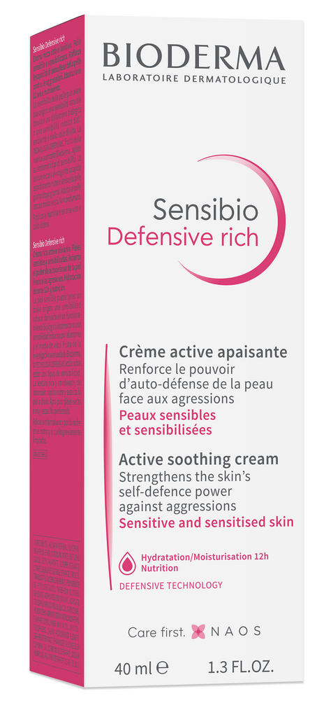 Bioderma Sensibio Defensive Rich krema 40 ml