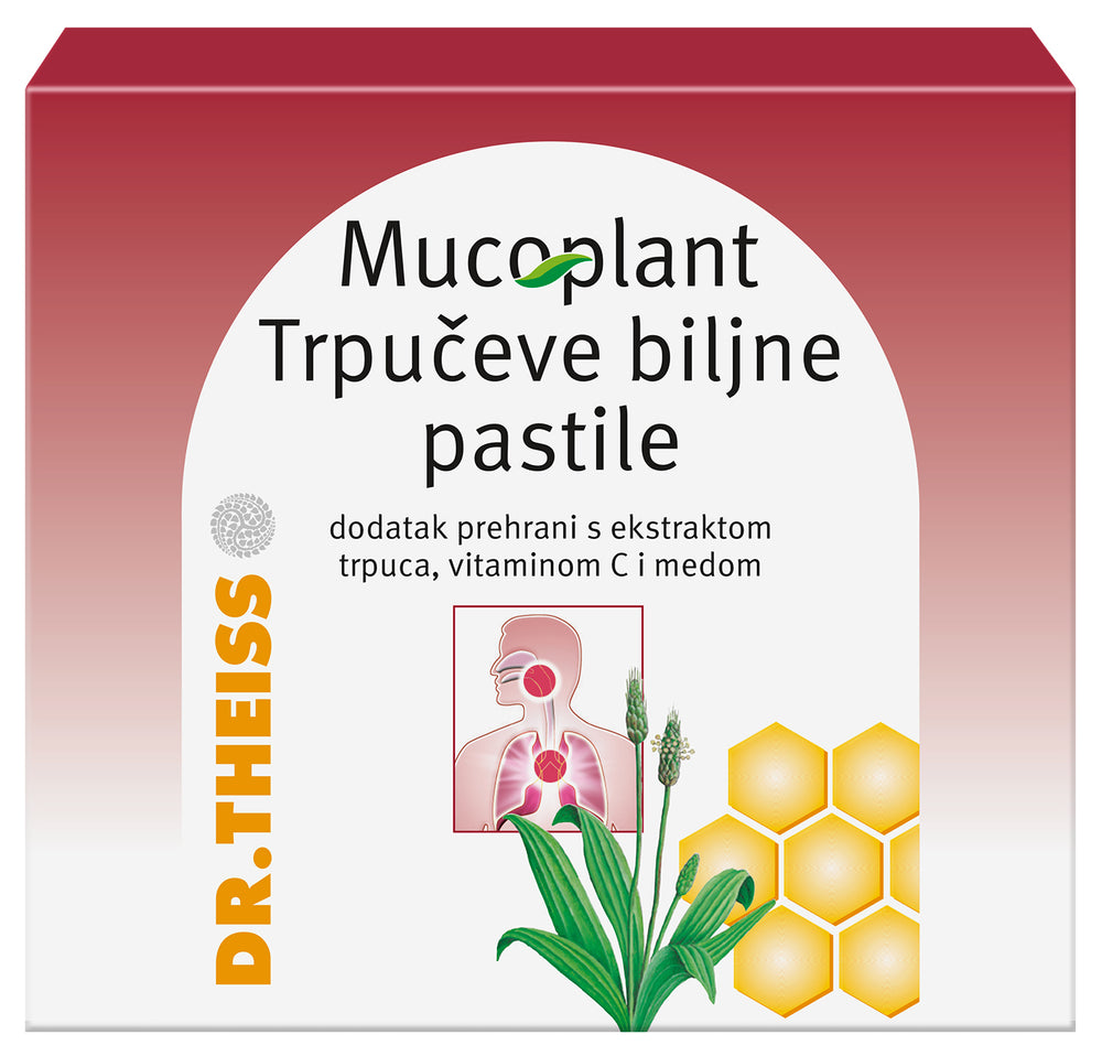 Dr. Theiss Mucoplant Trpučeve biljne pastile 50g