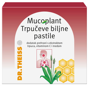 Dr. Theiss Mucoplant Trpučeve biljne pastile 50g