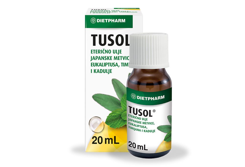 DIETPHARM Tusol eterično ulje, 20 ml
