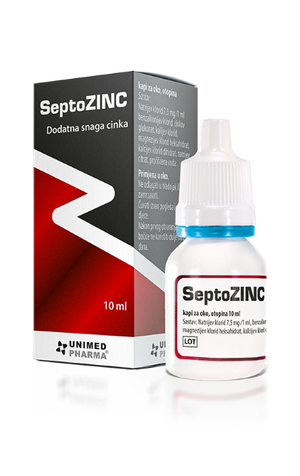 Septozinc kapi za oko 10 ml