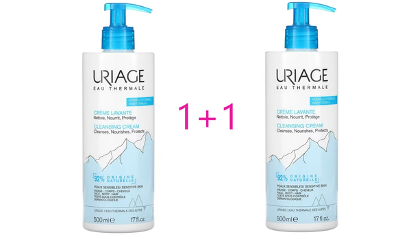 Uriage CREME LAVANTE pjenušava emulzija za pranje 500ml 1+1 GRATIS