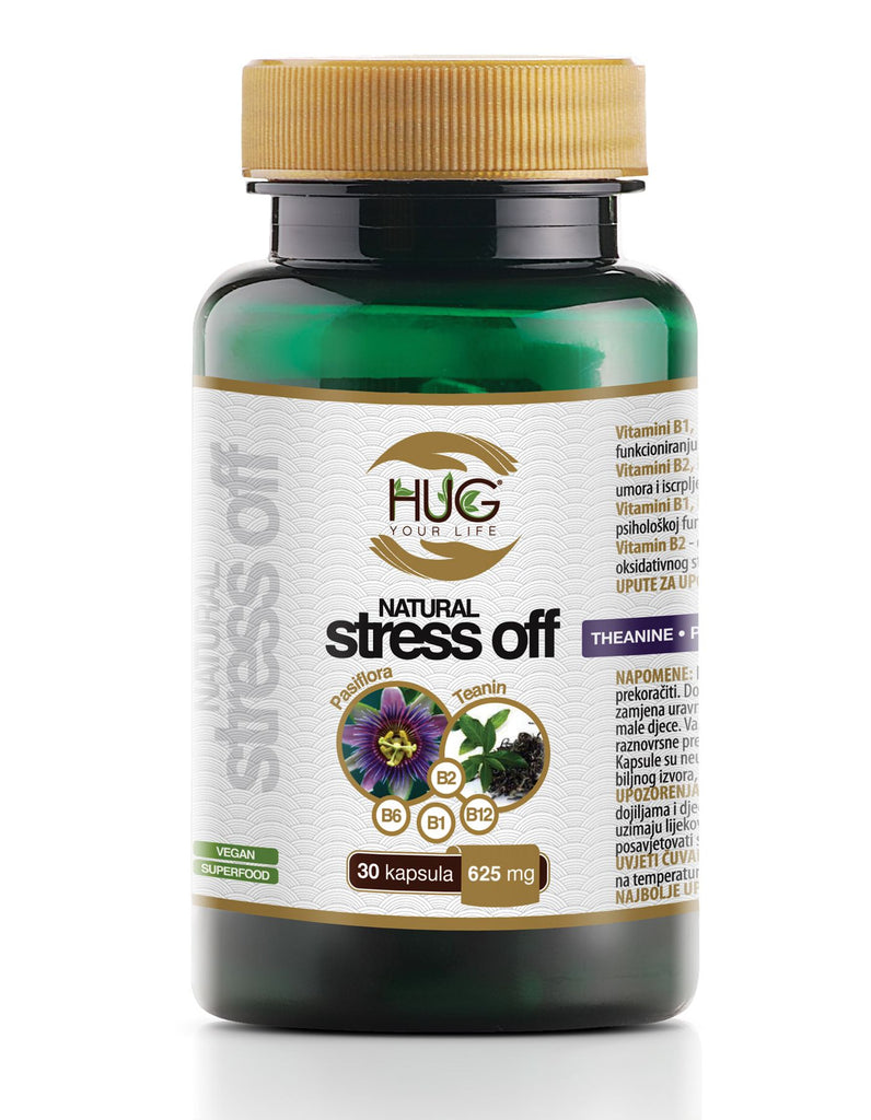 Hug Your Life Natural Stress Off, 30 kapsula