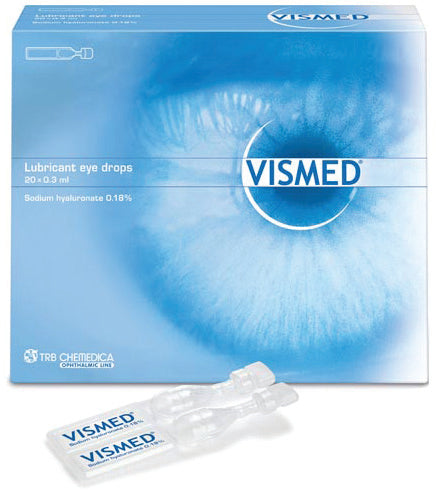 Vismed kapi za oči monodoze 20 x 0,30 ml