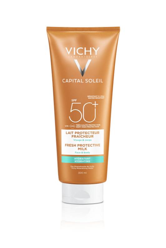Vichy CAPITAL SOLEIL Mlijeko za tijelo SPF50+ obiteljsko pakiranje 300 ml