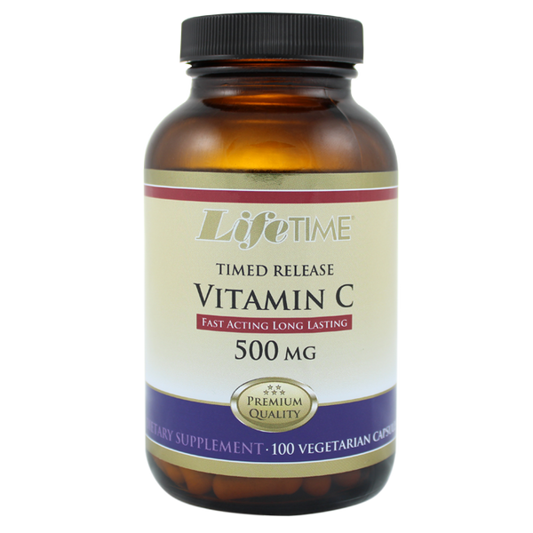 LIFETIME Vitamin C 500 mg 100 kapsula