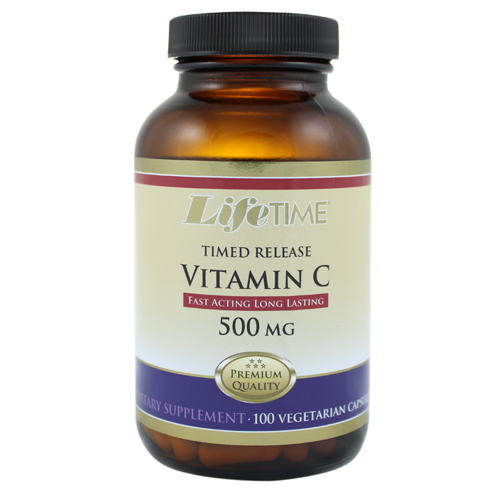 LIFETIME Vitamin C 500 mg 100 kapsula