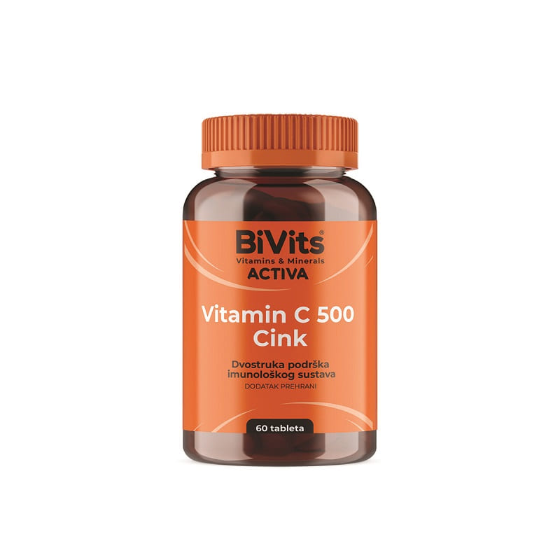 BiVits Vitamin C 500 i Cink 60 tableta