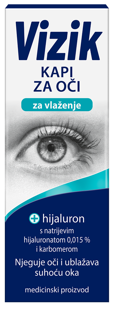 Vizik kapi za oči za vlaženje 10 ml