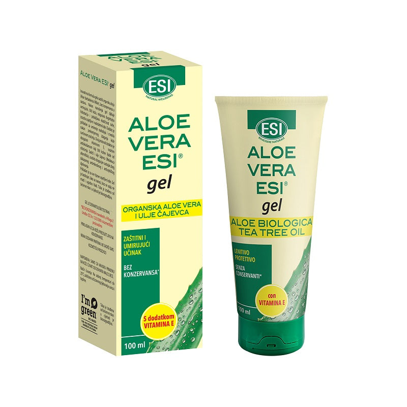 Esi Aloe Vera gel s čajevcem, 100 ml